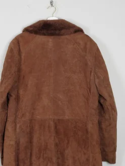 Men's 1970s Vintage Sheepskin Coat 44/ Large
