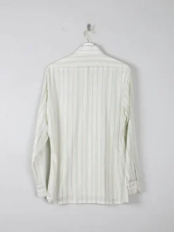 Men's Striped 1970s Vintage Shirt M