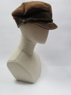 Men's Suede Sailors Hat L