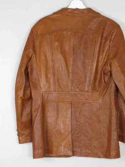 Men's Tan Vintage Leather Jacket 38/40R