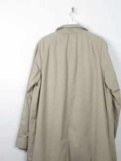 Men's Taupe/Beige Vintage Burberry Trench Coat L/XL