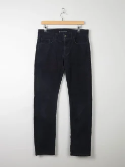 Men’s Tommy Hilfiger Navy Cord Jeans Straight Leg 32/32