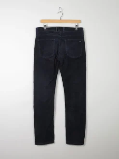 Men’s Tommy Hilfiger Navy Cord Jeans Straight Leg 32/32