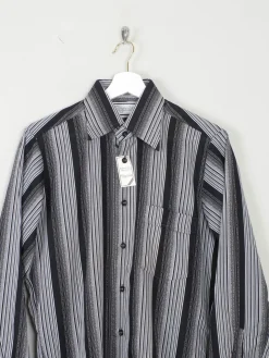 Men's Unworn Vintage Shirt 1970s Striped Rocola 15