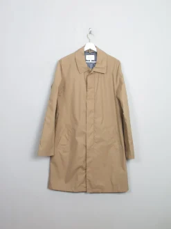 Men's Van Gils Beige Mac Trench Coat M