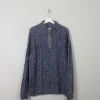 Men's Vintage 1/4 Zip Jumper XL