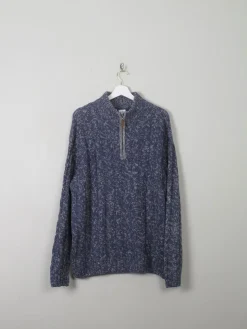 Men's Vintage 1/4 Zip Jumper XL