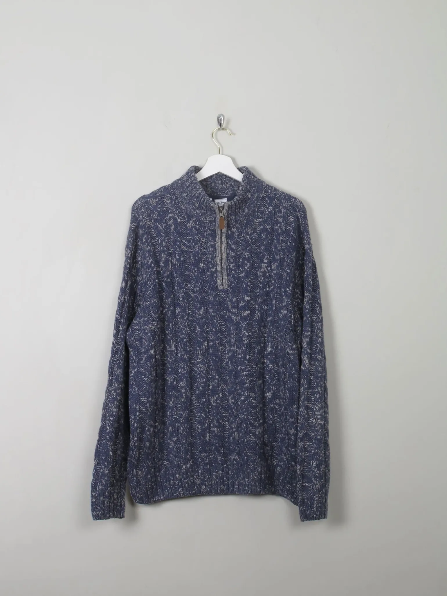 Men's Vintage 1/4 Zip Jumper XL