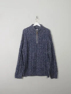 Men's Vintage 1/4 Zip Jumper XL