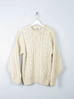 Men’s Vintage Aran Jumper S