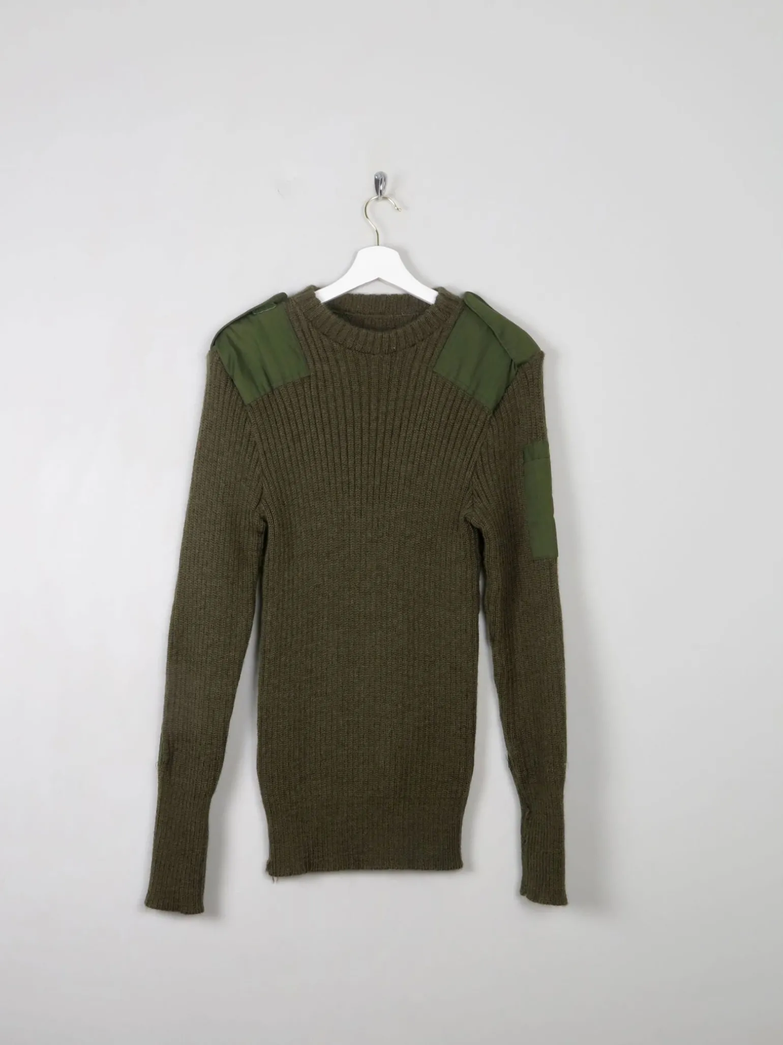 Men's Vintage Army Knit Jumper M/L