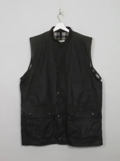 Men's Vintage Barbour Westmorland Waxed Gilet XL