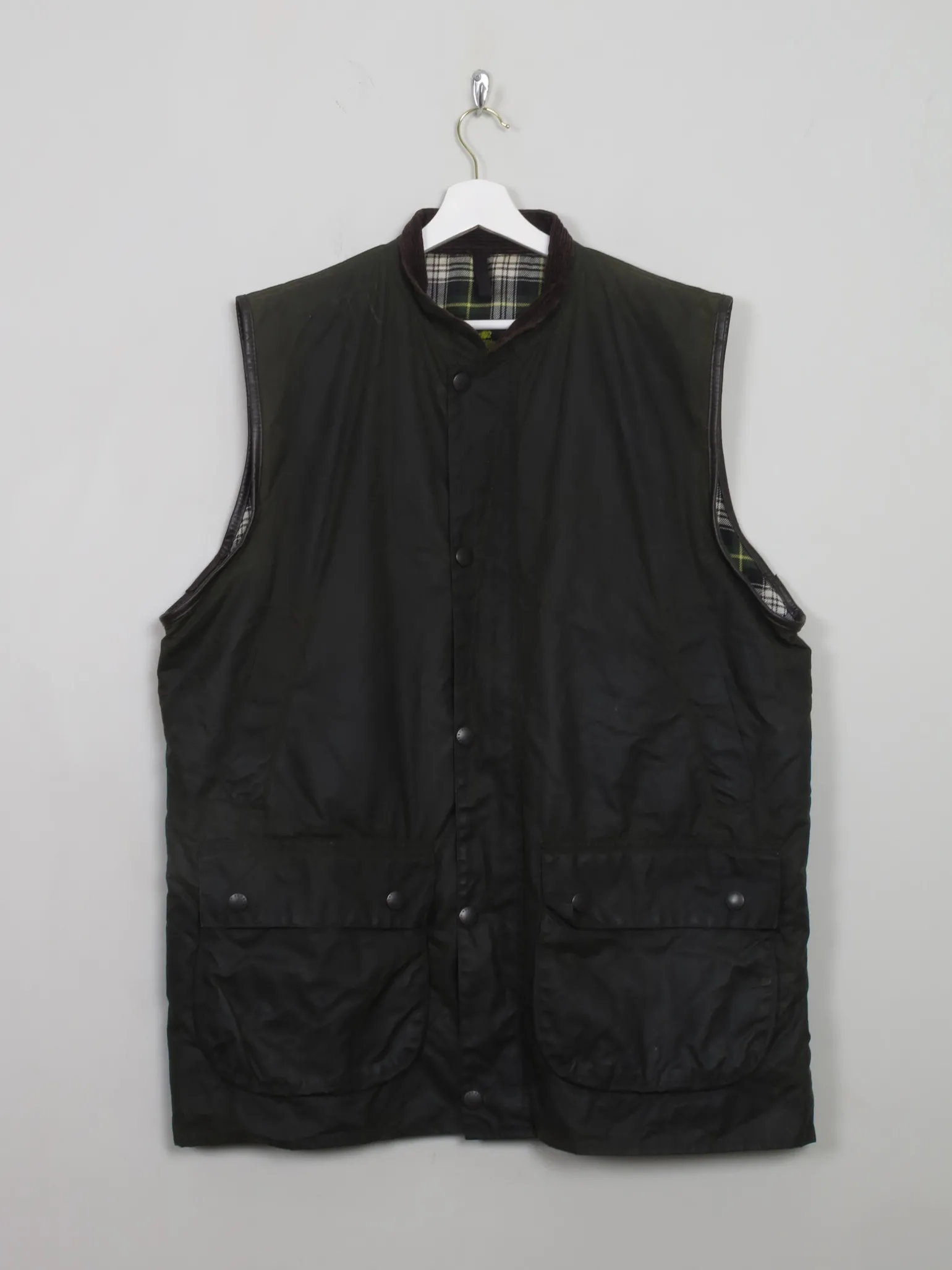 Men's Vintage Barbour Westmorland Waxed Gilet XL