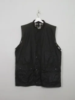 Men's Vintage Barbour Westmorland Waxed Gilet XL