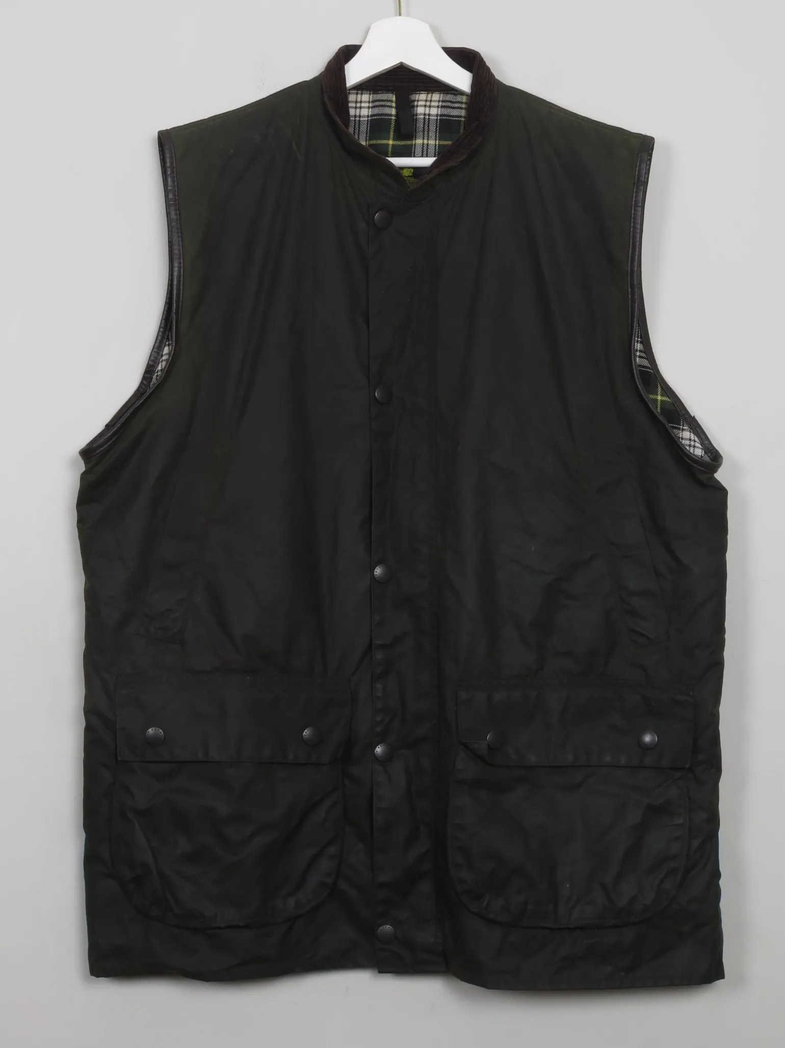 Men's Vintage Barbour Westmorland Waxed Gilet XL