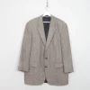 Men's Vintage Beige Check Chaps Jacket 42"