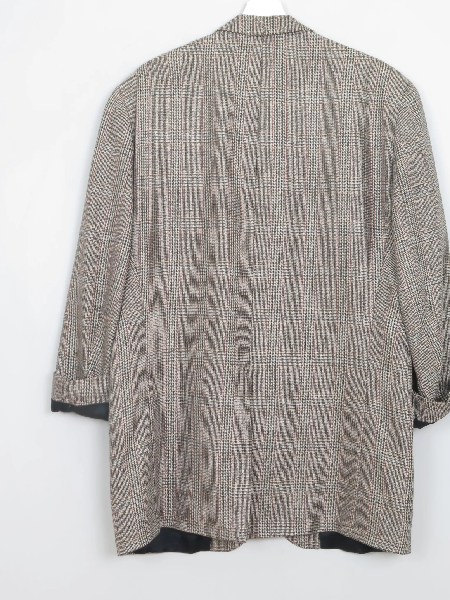 Men's Vintage Beige Check Chaps Jacket 42"