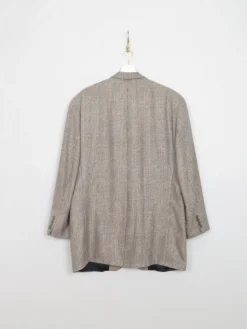 Men's Vintage Beige Check Chaps Jacket 42