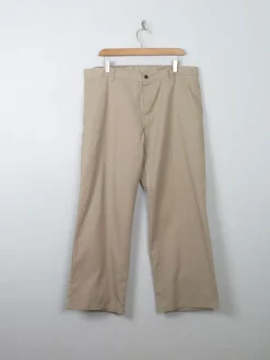 Men's Vintage Beige Dickies Trousers 36/30