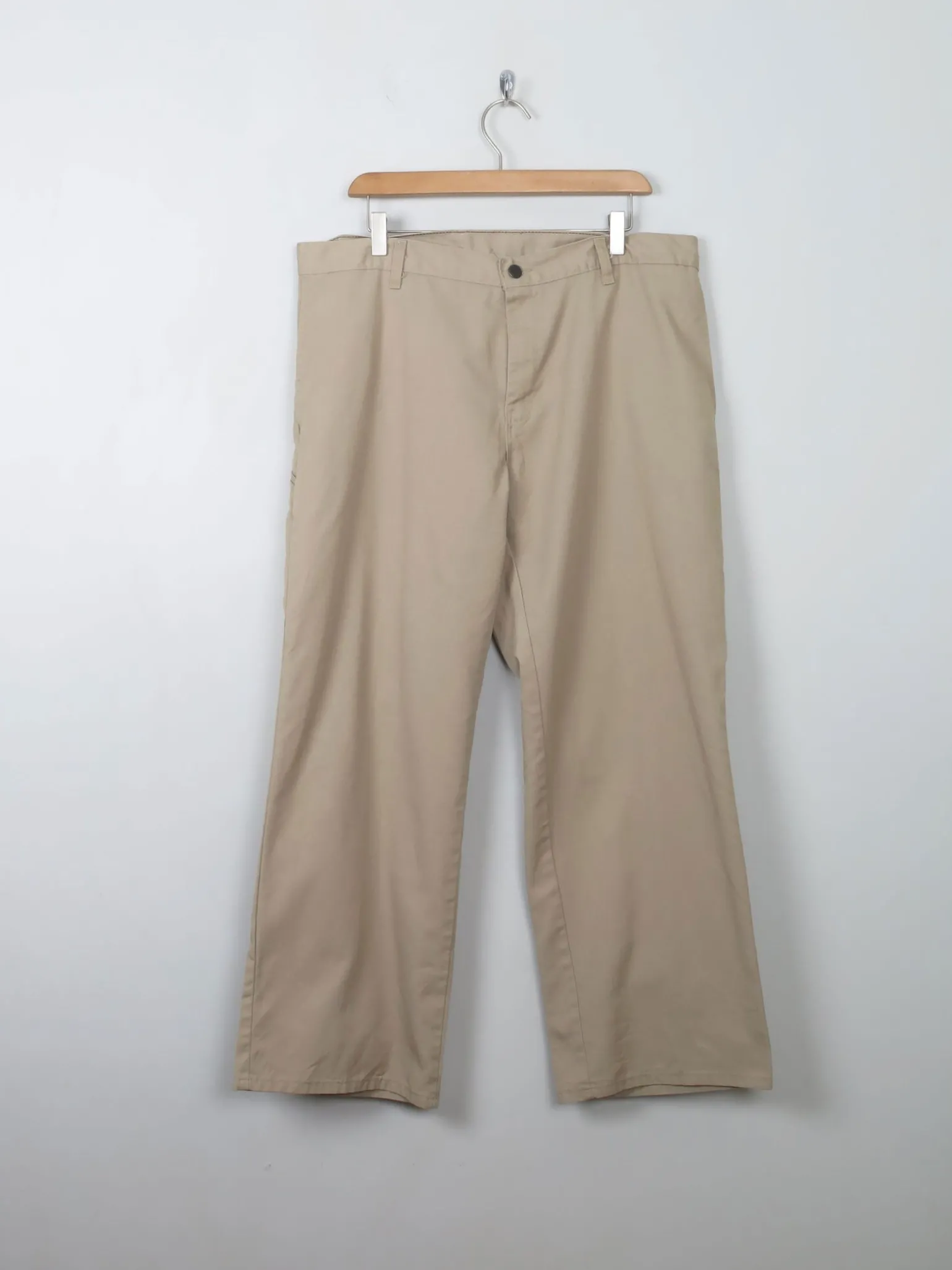 Men's Vintage Beige Dickies Trousers 36/30