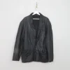 Men's VIntage Black Leather Jacket M/L