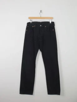 Men's Vintage Black Levi's 501 Jeans 33" 32"