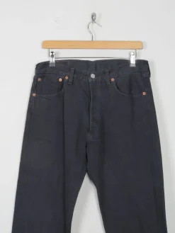Men's Vintage Black Levi's 501 Jeans 33