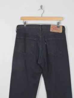 Men's Vintage Black Levi's 501 Jeans 33