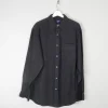 Men's Vintage Black Linen Gap Shirt Oversized M