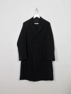 Men's Vintage Black Mourning Coat 40"/M