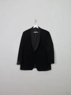 Men's Vintage Black Tuexdo Jacket 40"