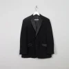 Men's Vintage Black Tuxedo Jacket 42"