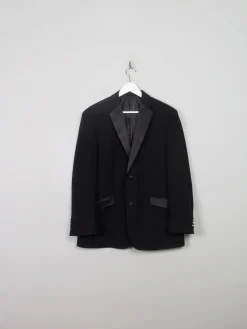 Men's Vintage Black Tuxedo Jacket 42"