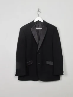 Men's Vintage Black Tuxedo Jacket 42"