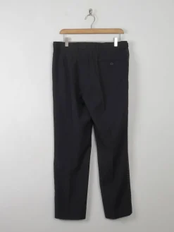 Men's Vintage Black Tuxedo Trousers  32 W/30 L