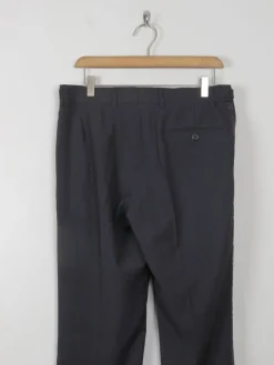 Men's Vintage Black Tuxedo Trousers  32 W/30 L