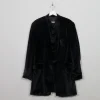Men's Vintage Black Velvet Jacket 44/L