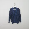 Men's Vintage Blue Cardigan S/M