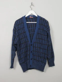 Men's Vintage Blue Cardigan S/M
