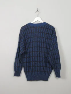 Men's Vintage Blue Cardigan S/M