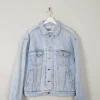 Men's Vintage Blue Denim Jacket L