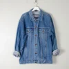 Men's Vintage Blue Denim Jacket L/XL