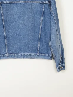 Men's Vintage Blue Denim Jacket Oversized 80s M