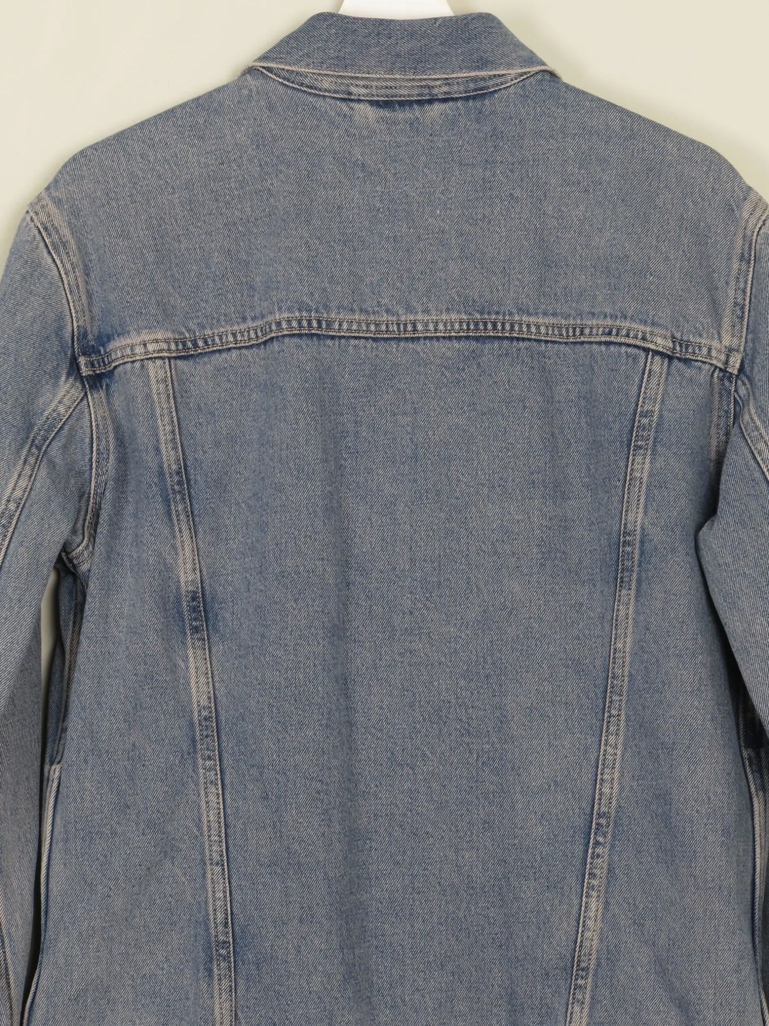 Men's Vintage Blue Denim Jacket Wrangler L
