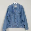 Men's Vintage Blue Denim Oversized Jacket XL