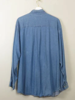 Men's Vintage Blue Denim Shirt Route 66 XL