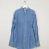 Men's Vintage Blue Levi's Denim Shirt Oversized L