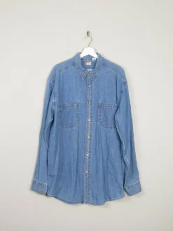 Men's Vintage Blue Levi's Denim Shirt Oversized L
