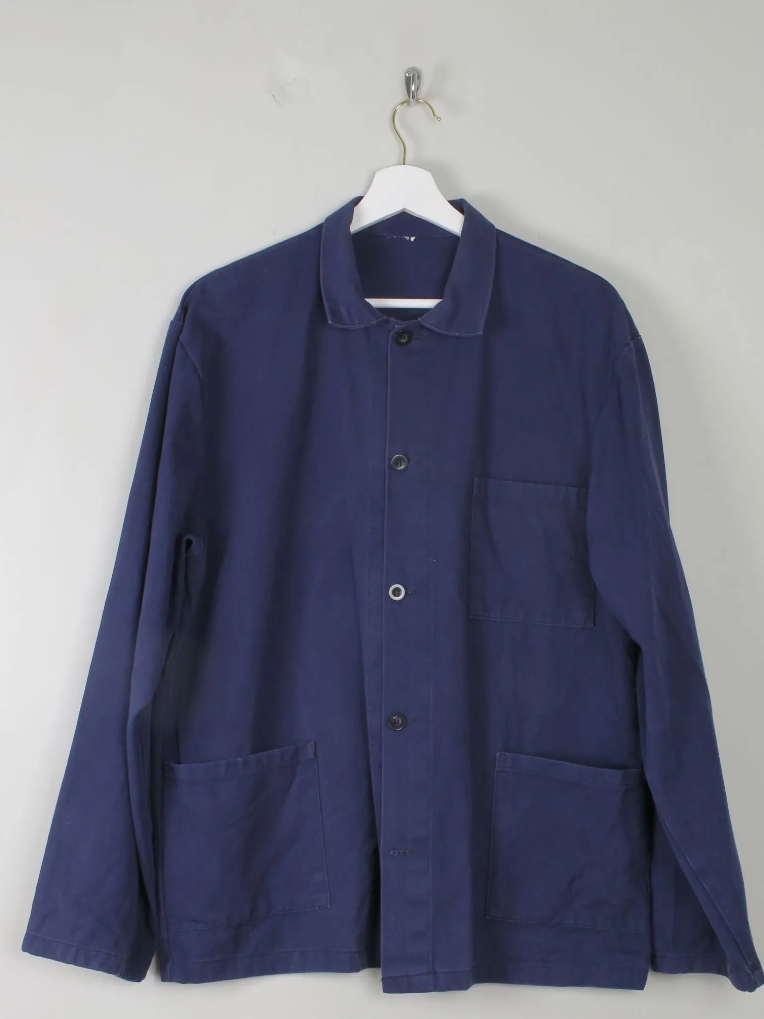 Men's Vintage Blue Work Jacket S/M