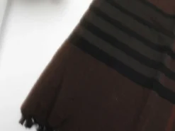 Men's Vintage Brown & Rust Scarf
